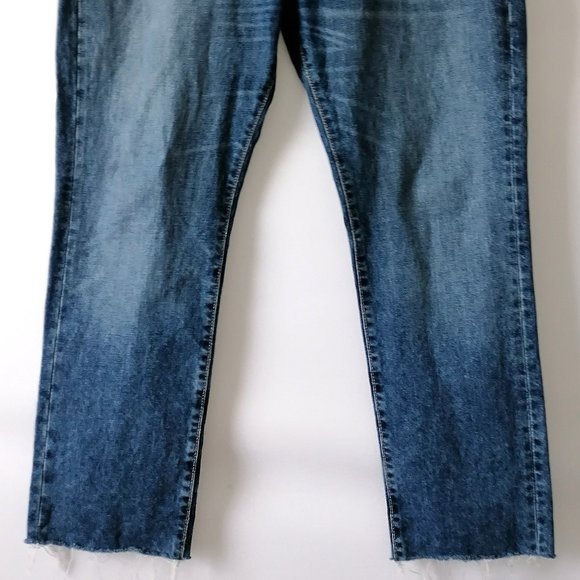 Levi's 511  Mens Blue Mid Rise Raw Hem Straight Jeans Size 38x30 (Tagged), - Picture 3 of 8